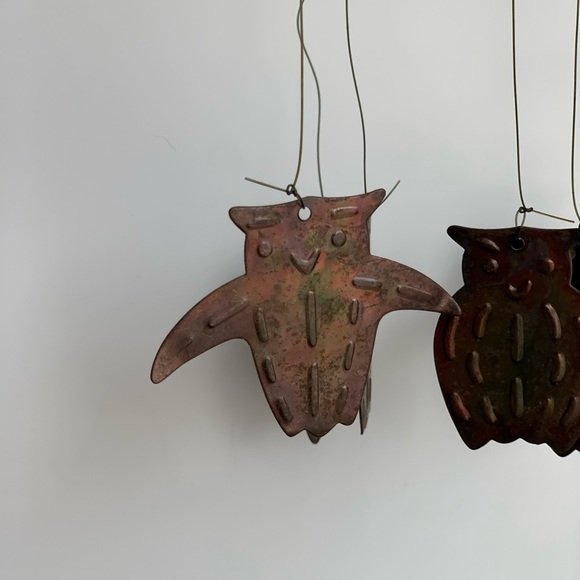 Vintage owl  Bird wind chime (video) - Picture 9 of 9